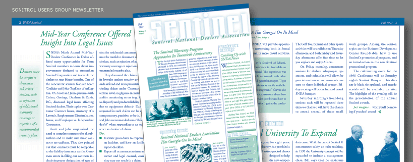 The Sentinel: Sonitrol Users Group