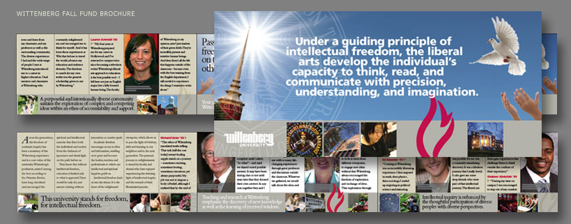 Wittenberg University Fall Fund Brochure